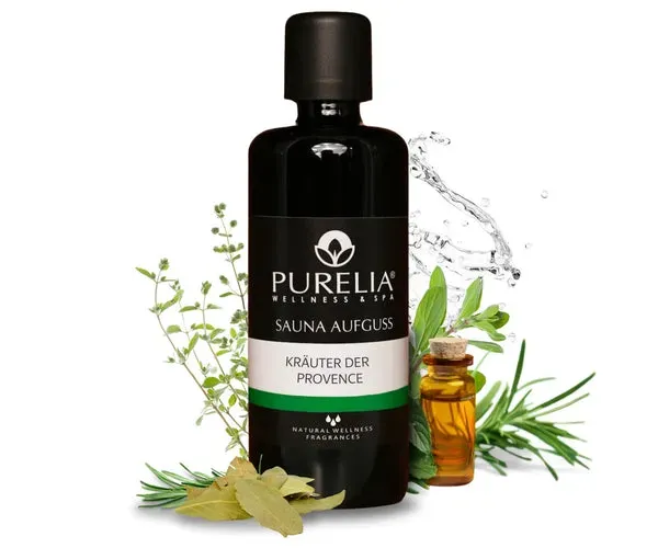 PURELIA Saunaaufguss Konzentrat Kräuter der Provence 100 ml Kräuterduft