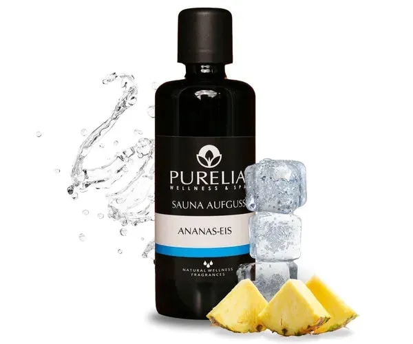 PURELIA Ananas-Eis Saunaaufguss 100 ml Fruchtduft