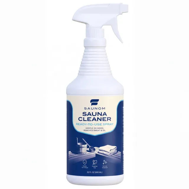 SAUNOM Sauna Reinigungsspray Holz 946 ml gebrauchsfertig