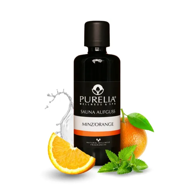 PURELIA Minz-Orange Saunaaufguss 100 ml Fruchtduft