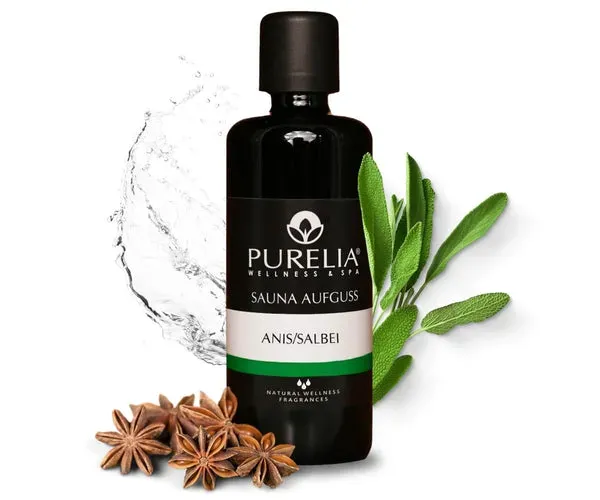 PURELIA Saunaaufguss Konzentrat Anis-Salbei 100 ml