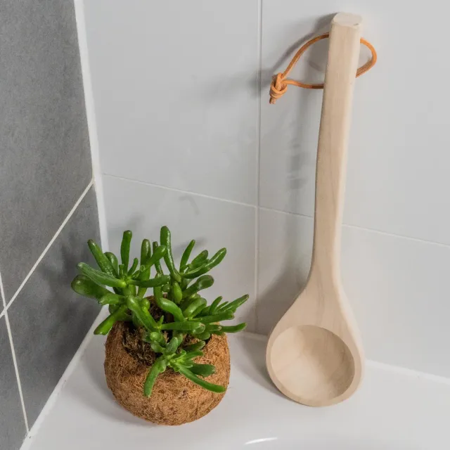 PURELIA Aufgusskelle 150 ml 40 cm Holz