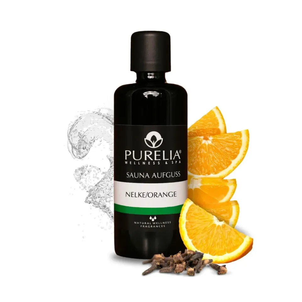 PURELIA Nelke-Orange Saunaaufguss Konzentrat 100 ml würzig-fruchtig