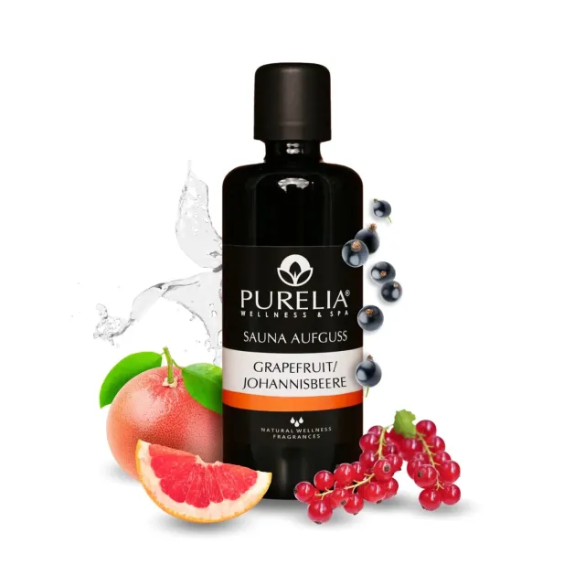 PURELIA Frucht Grapefruit-Johannisbeere Saunaaufguss Konzentrat 100 ml
