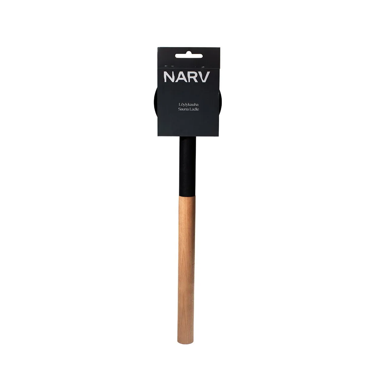 Narvi Bastuskopa Black Saunakelle schwarz