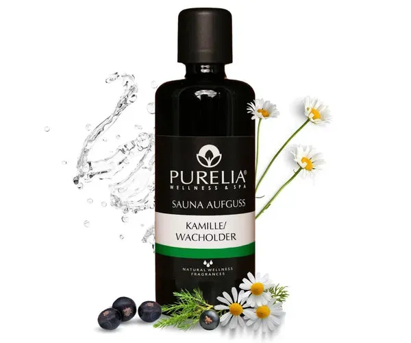 PURELIA Kamille-Wacholder Saunaaufguss Konzentrat 100 ml natürlich