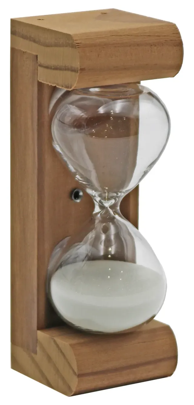 Nikkarien Saunia Tiimalasi Saunasanduhr 15 Min. Thermoholz