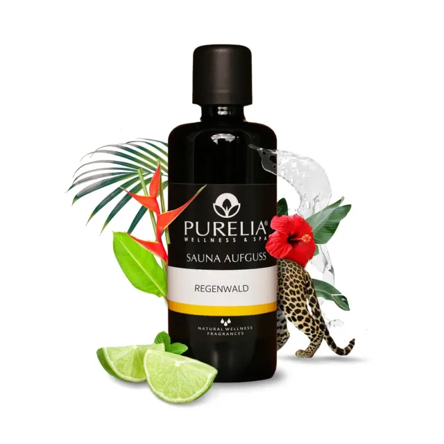 PURELIA Saunaaufguss Konzentrat Regenwald 100 ml