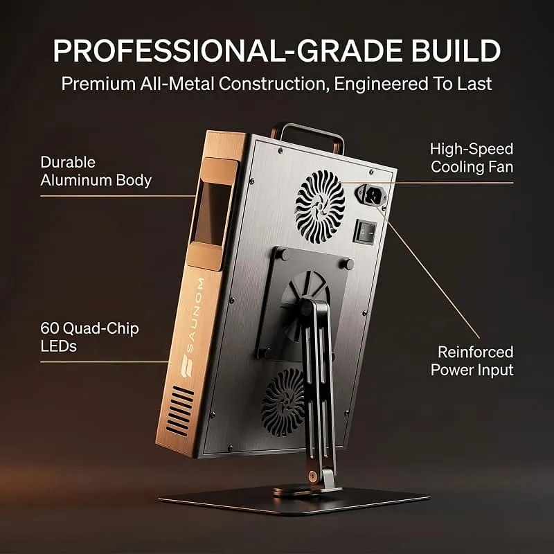 SAUNOM EW300 Pro Rotlichttherapie-Panel – 110 W