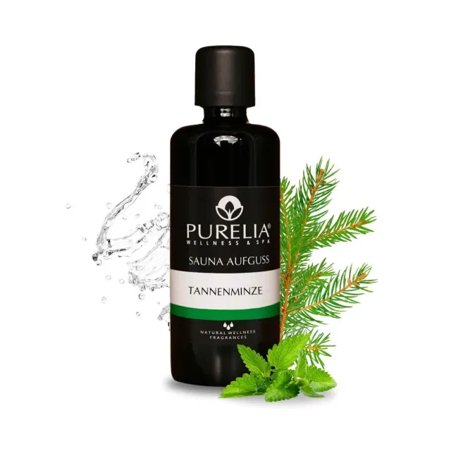 PURELIA Tannenminze Saunaaufguss Konzentrat 100 ml Nadelholz