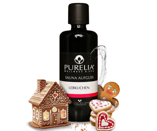 PURELIA Saunaaufguss Konzentrat Lebkuchen 100 ml würziger Duft