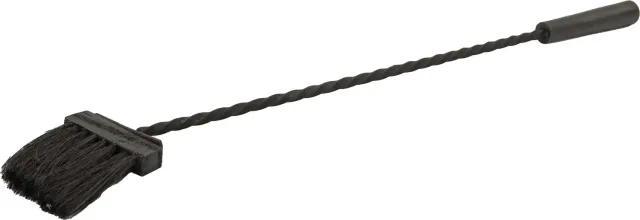 Nikkarien A-Iron Black Kaminbürste 69 cm Schmiedeeisen