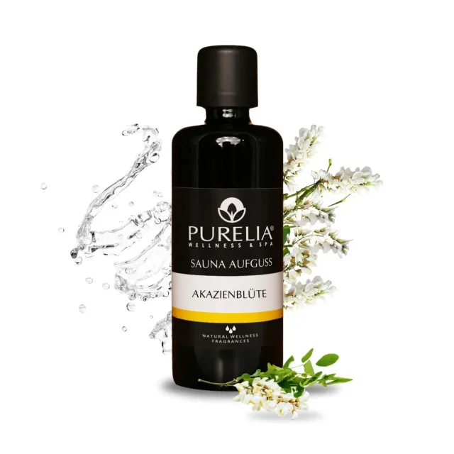 PURELIA Akazienblüte Saunaaufguss Konzentrat 100 ml Blütenduft