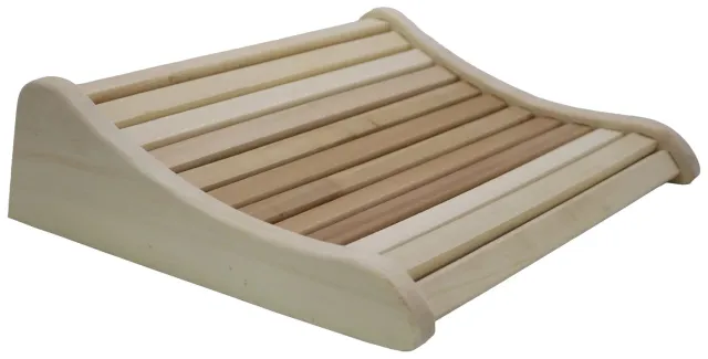 Nikkarien Saunia Luxus Kopfstütze 34x38 cm Espe Holz
