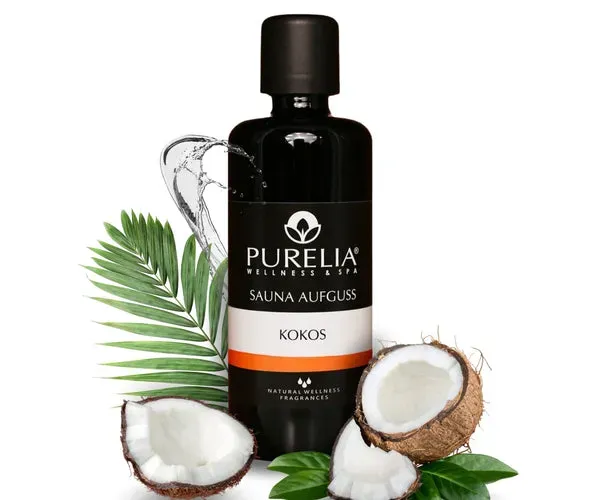 PURELIA Saunaaufguss Konzentrat Kokos 100 ml fruchtig-süß