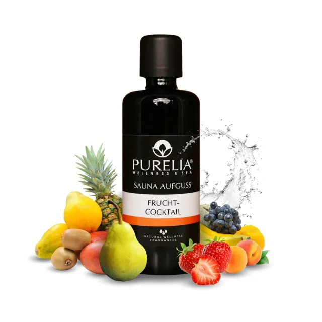 PURELIA Frucht-Cocktail Saunaaufguss Konzentrat 100 ml fruchtig