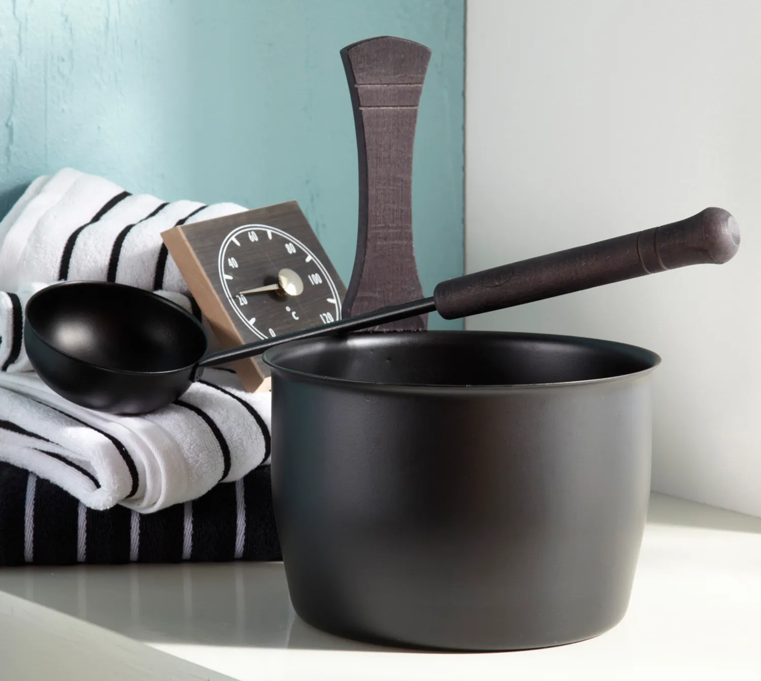 Nikkarien Piki Aufgusskelle 43 cm Schwarz