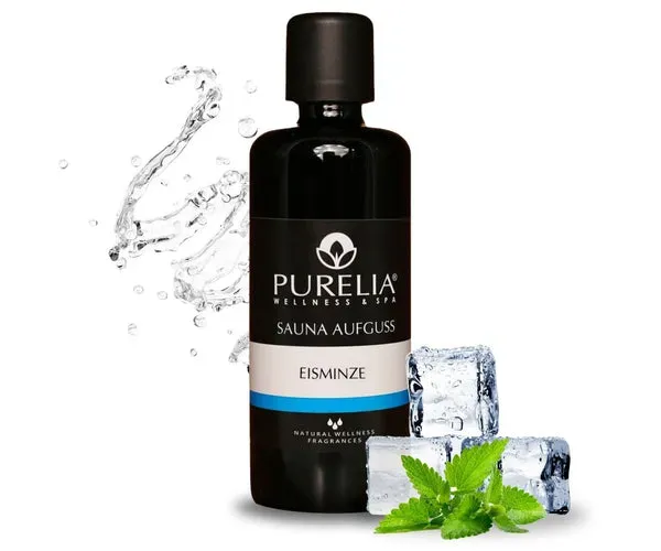PURELIA Eisminze Saunaaufguss Konzentrat 100ml kühlend