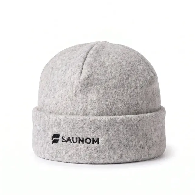 SAUNOM Havu™ Grey Merino Saunahut – geruchsarm