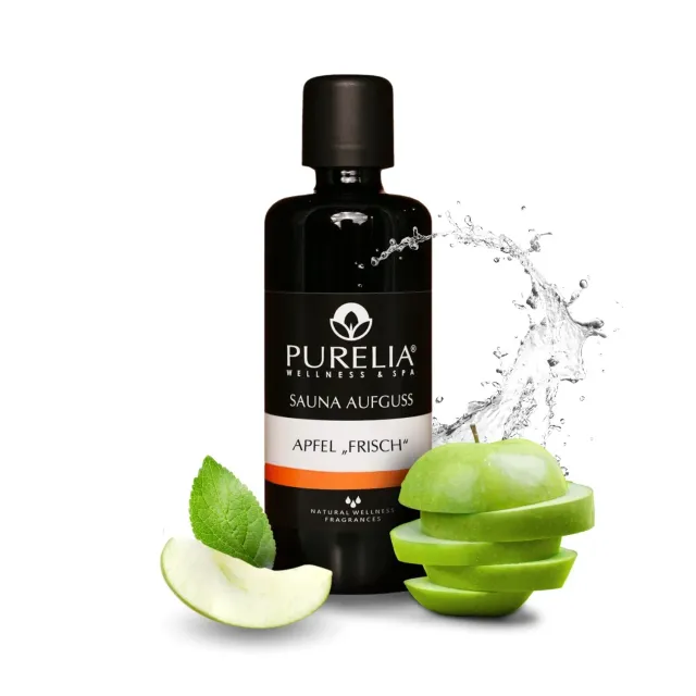 PURELIA Saunaaufguss Konzentrat Apfel (frisch) 100 ml fruchtig