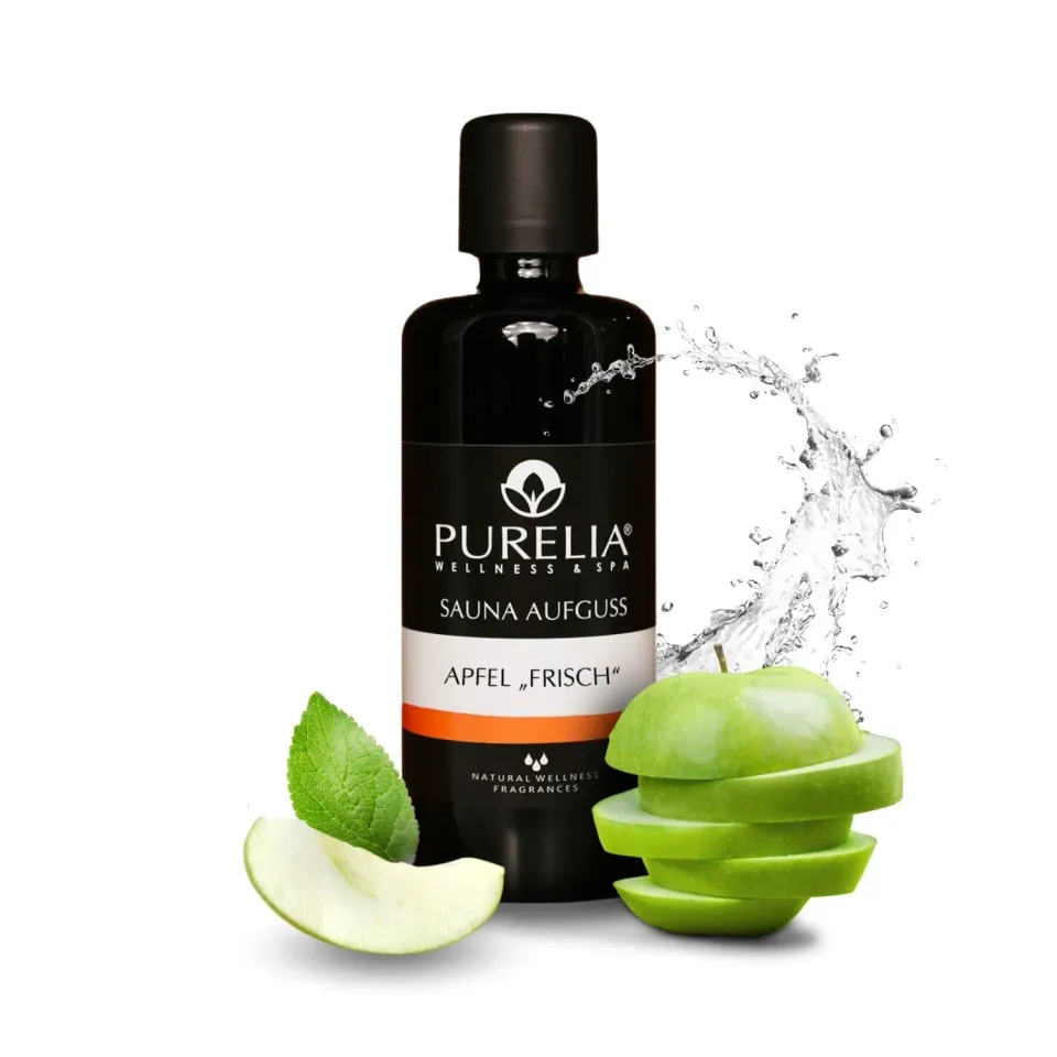 PURELIA Saunaaufguss Konzentrat Apfel (frisch) 100 ml fruchtig
