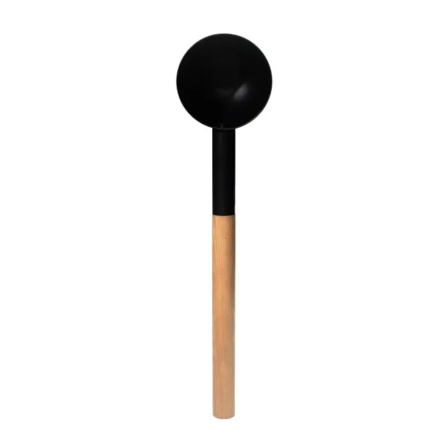 Narvi Bastuskopa Black Saunakelle schwarz