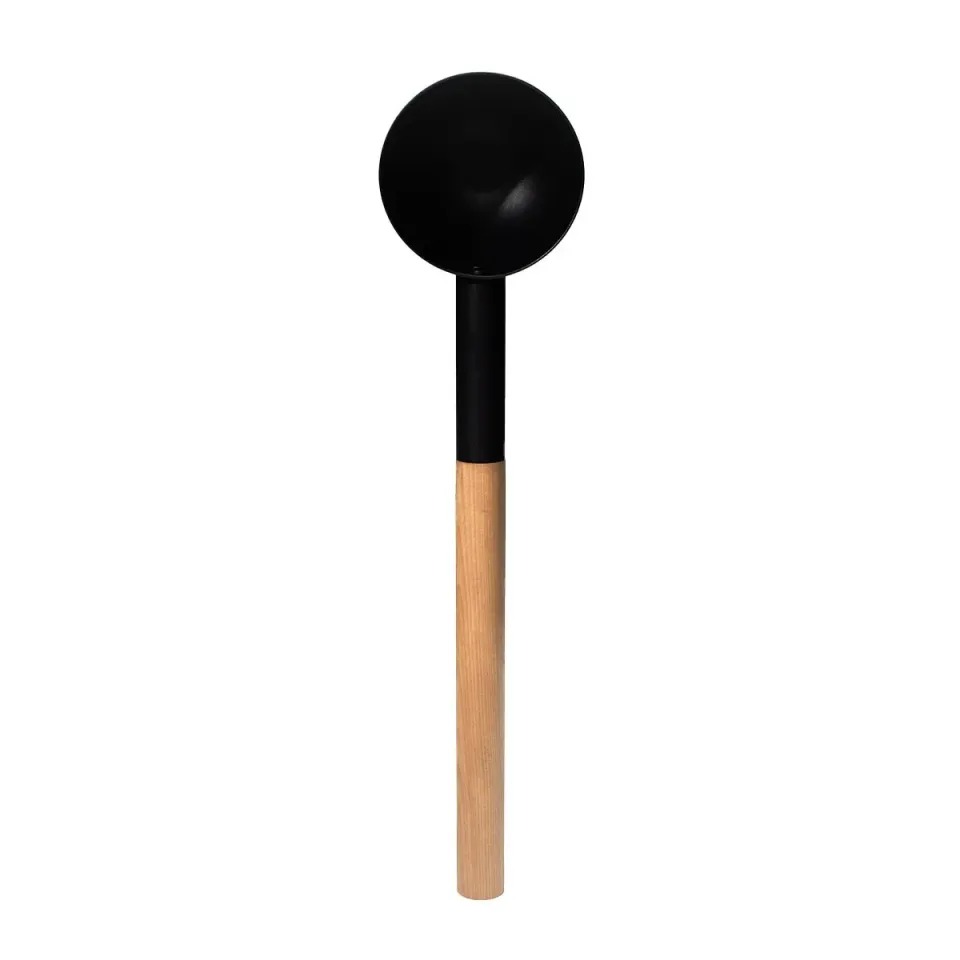 Narvi Bastuskopa Black Saunakelle schwarz