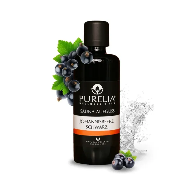 PURELIA Schwarze Johannisbeere Saunaaufguss 100 ml fruchtig