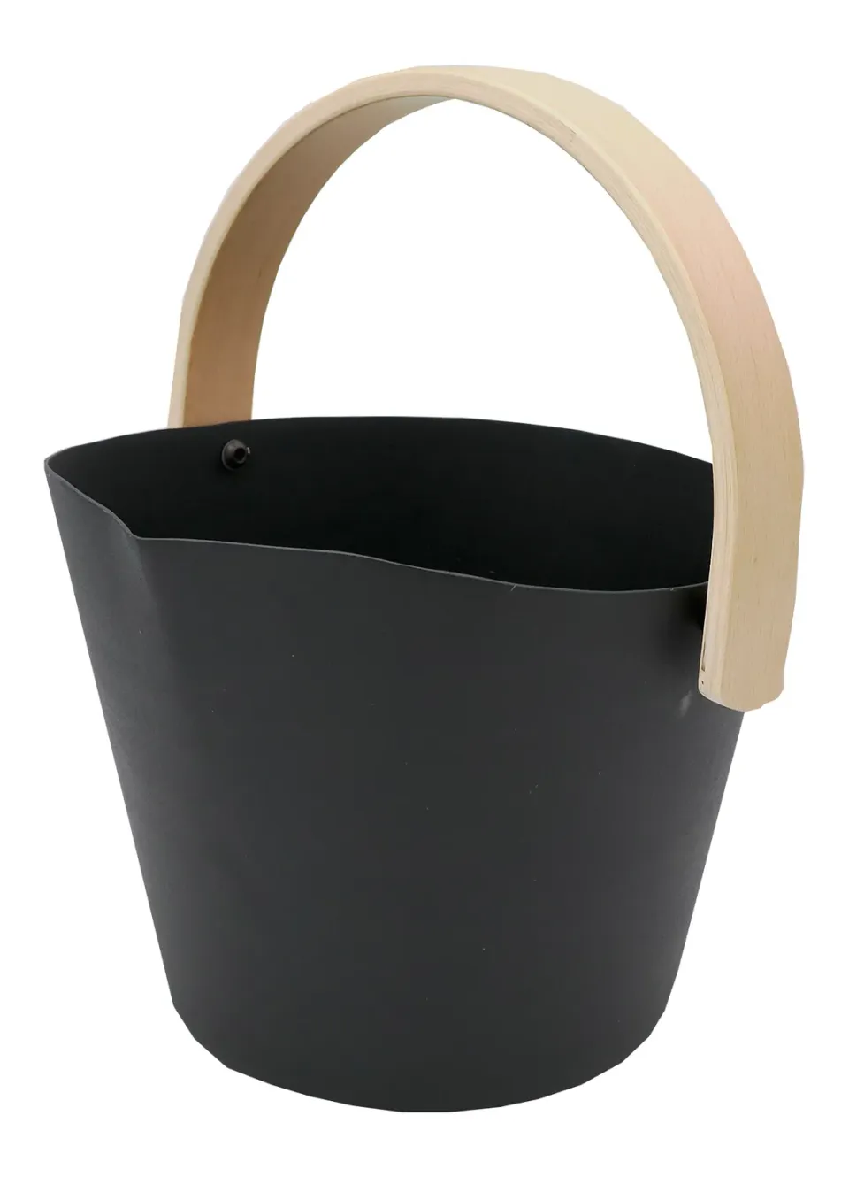 Nikkarien Saunia Saunpail 6L Saunaeimer schwarz matt 6 Liter