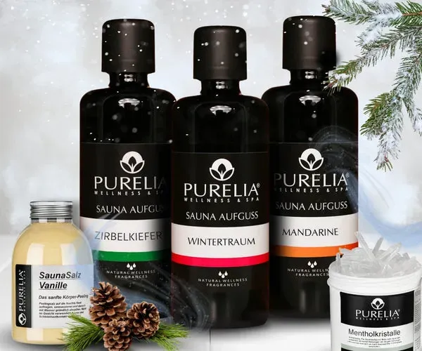 PURELIA Emotion Saunaaufguss Set Winterset 5-teilig