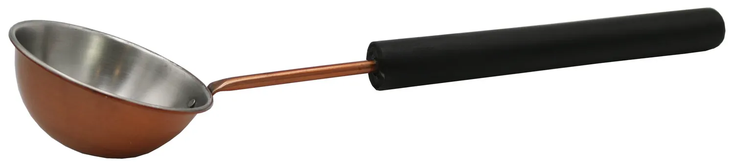 Nikkarien Saunakelle Edelstahl 48 cm Holzgriff