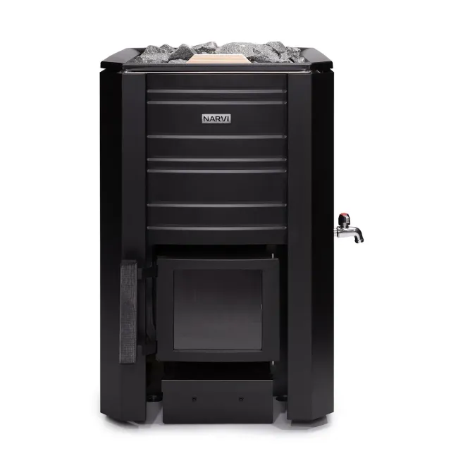 Narvi Black 20 VS Holz-Saunaofen schwarz