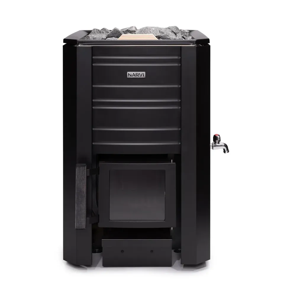 Narvi Black 20 VS Holz-Saunaofen schwarz