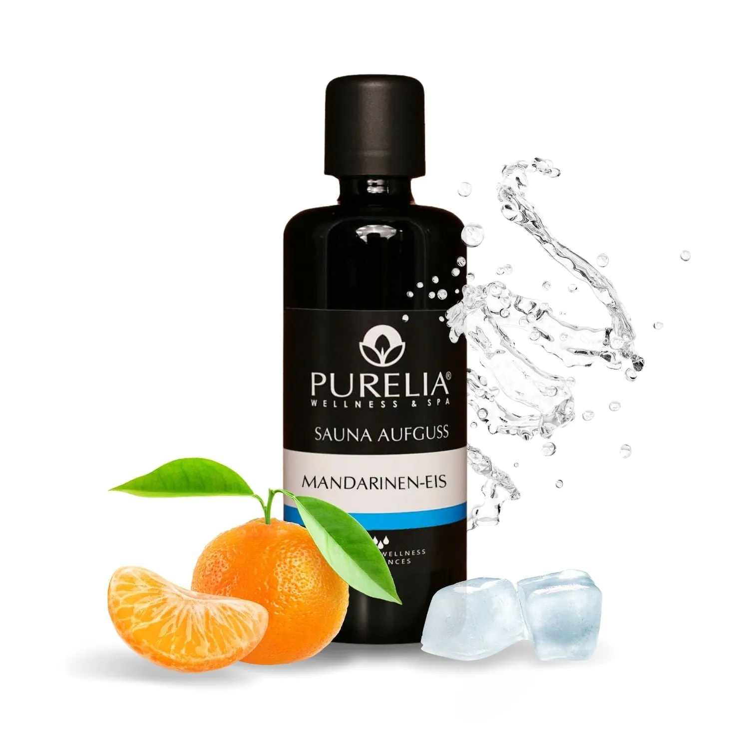 PURELIA Saunaaufguss Konzentrat Mandarine-Eis 100 ml fruchtig-kühl