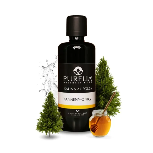 PURELIA Tannenhonig Saunaaufguss Konzentrat 100 ml holzig