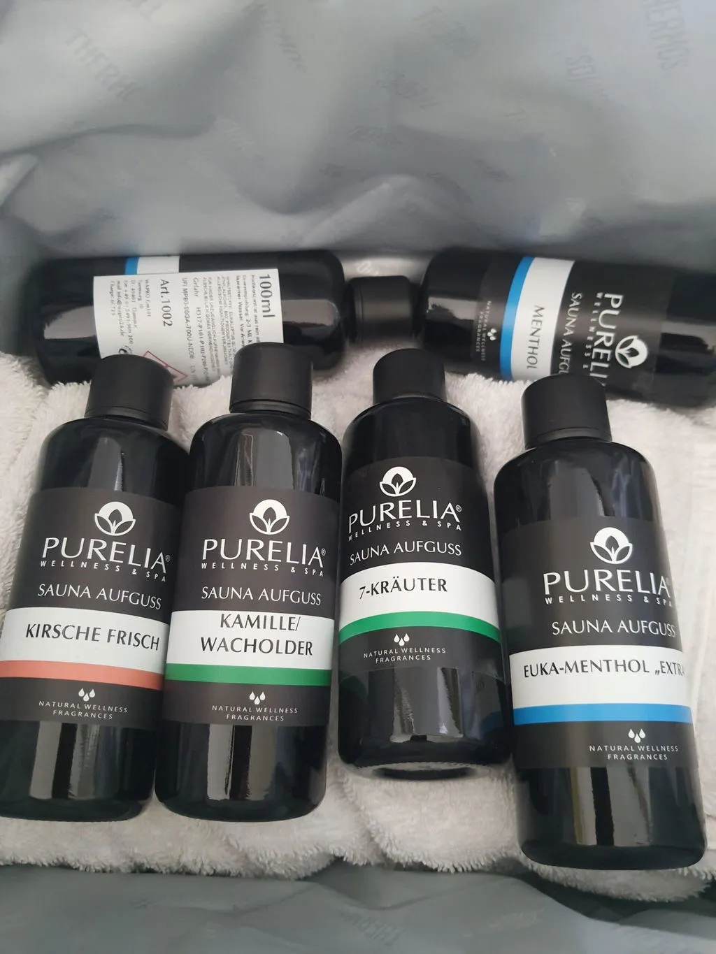 PURELIA Kamille-Wacholder Saunaaufguss Konzentrat 100 ml natürlich