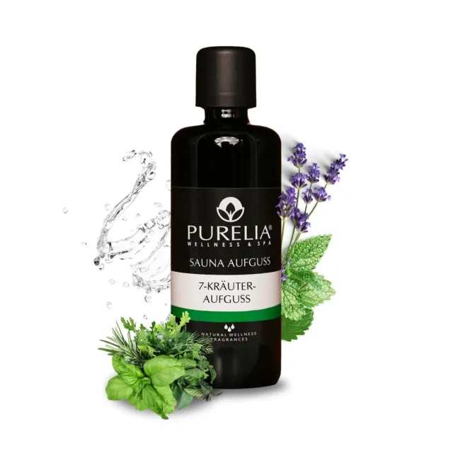 PURELIA 7 Kräuter Saunaaufguss Konzentrat 100 ml Kräuter